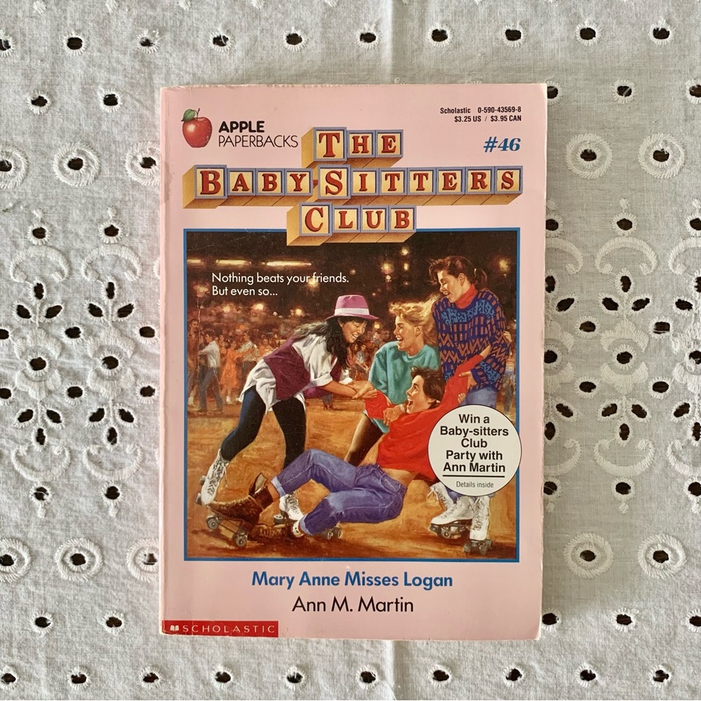 The Baby-Sitters Club - Mary Anne Misses Logan #46 - Vintage 90s Scholastic
